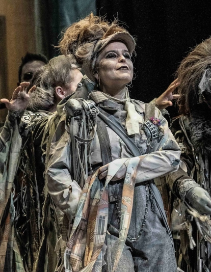 La carnavalera emeritense Celia Lafuente. / LP