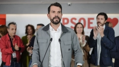 El nuevo secretario general del PSOE de Extremadura, Álvaro Sánchez Cotrina. / LP