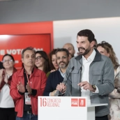 El secretario general del PSOE de Extremadura electo, Álvaro Sánchez Cotrina. / EP