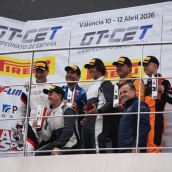 Podio de la segunda carrera. / LP Podio de la segunda carrera. / LP