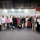 Caja Rural de Extremadura ha desvelado los detalles de la III Feria Agroalimentaria Espiga este miércoles en Madrid. / LP