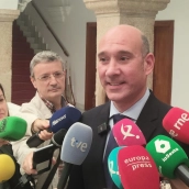 El portavoz del Grupo Parlamentario Popular en la Asamblea de Extremadura, José Ángel Sánchez Juliá. / LP