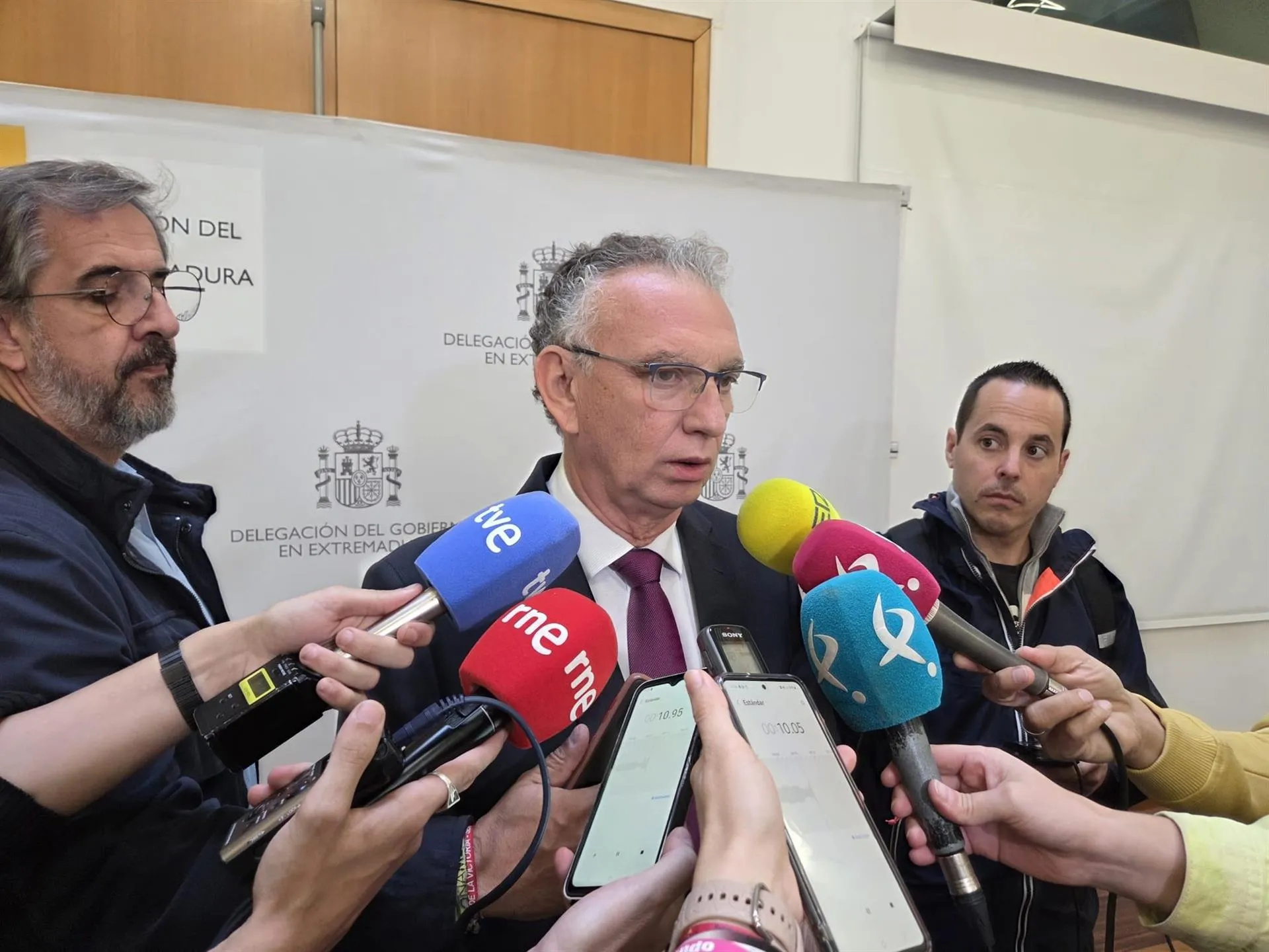 El delegado del Gobierno en Extremadura, José Luis Quintana. / LP