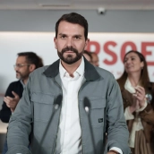 Álvaro Sánchez Cotrina, secretario general electo del PSOE de Extremadura. / LP