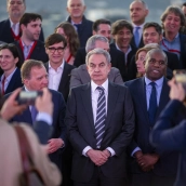El expresidente del Gobierno, José Luis Rodríguez Zapatero. / LP 