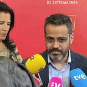Manuel José González Andrade, portavoz del PSOE de Extremadura. / LP