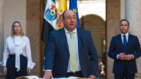 Toma de posesión de Juan José García.
