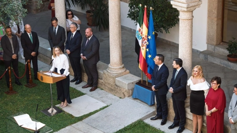 Toma de posesión. 