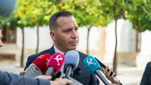 El diputado autonómico y portavoz de Vox Óscar Fernández. / LP