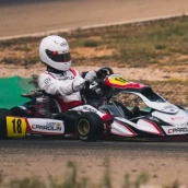 Rubén Muñoz en el circuito de MotorLand Aragón. / LP Rubén Muñoz en el circuito de MotorLand Aragón. / LP