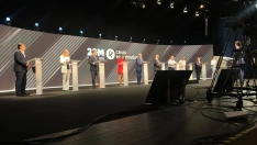 Debate televisivo electoral en 2023 en Canal Extremadura Televisión. / LP