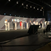 Debate televisivo electoral en 2023 en Canal Extremadura Televisión. / LP